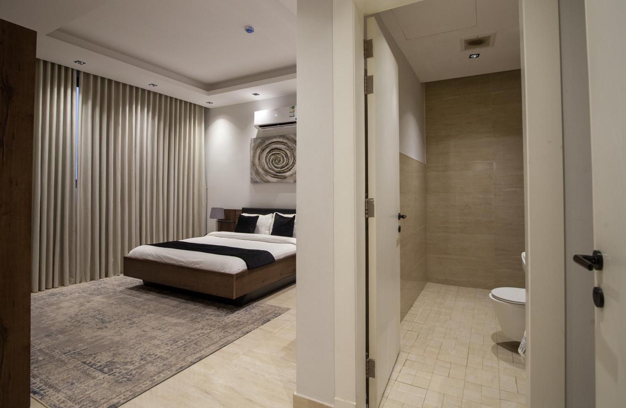 Apartment الملقا الفاخرة: غرفتان في مجمع راقي Riyadh